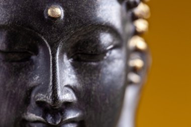 Buda buddhismus zen altın heykelini gott feng-shui asien