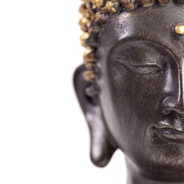 Buda buddhismus zen altın heykelini gott feng-shui asien