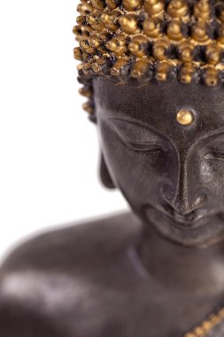 Buda buddhismus zen altın heykelini gott feng-shui asien