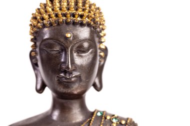 Buda buddhismus zen altın heykelini gott feng-shui asien