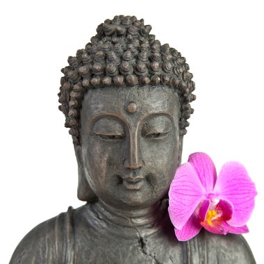 Boeddha buddhismus zen orchidee standbeeld gott feng-shui ASI