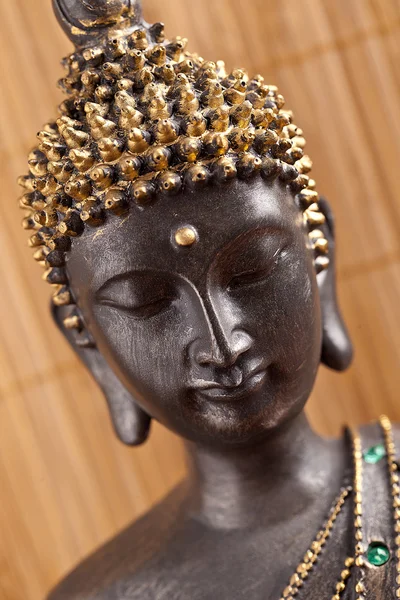 부처님 buddhismus 선 금 동상 좋음 풍수 아시아 — 스톡 사진