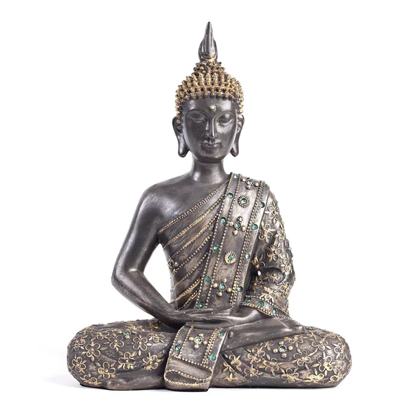 Buddha Buddhismus zen gold Estatua Gott Feng-Shui Asien — Foto de Stock