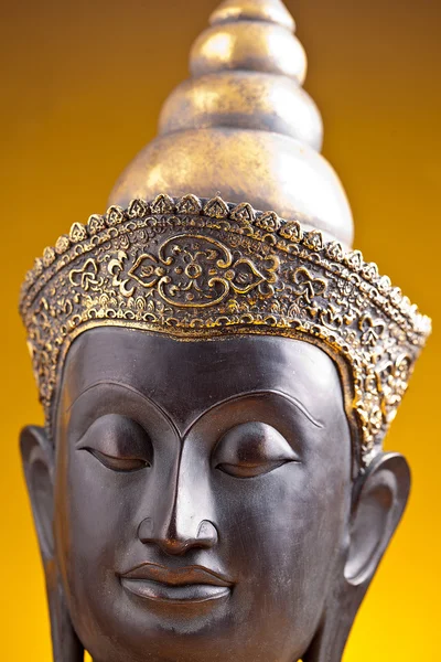 Buddha buddhismus zen arany szobor gott feng-shui Ázsia — Stock Fotó