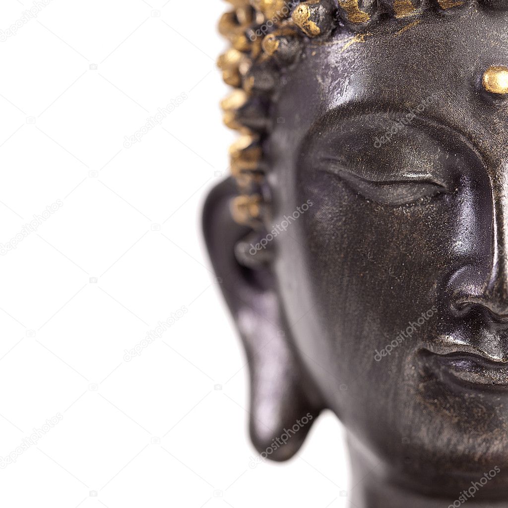 Buddha Buddhismus zen gold Statue Gott Feng-Shui Asien