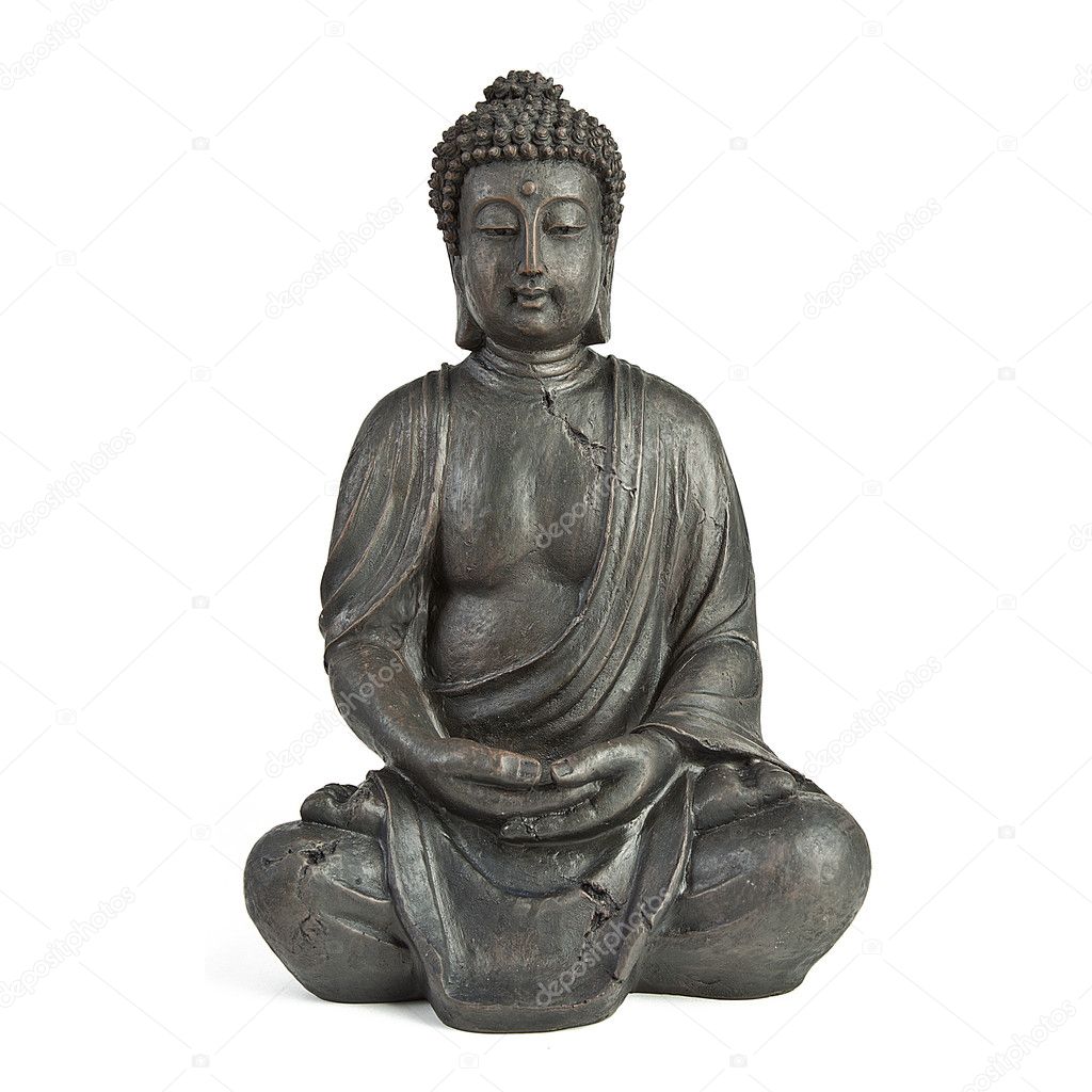 Buddha Buddhismus zen weiss Statue Gott Feng-Shui Asien