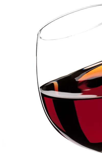 Silhouette wein glas rotwein bouteille tropfen blasen alkohol — Photo