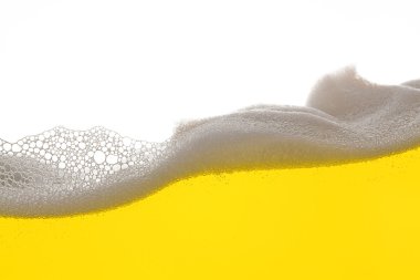 Bier schaum alkohol gaststätte Gold gelb welle wasser tropfen