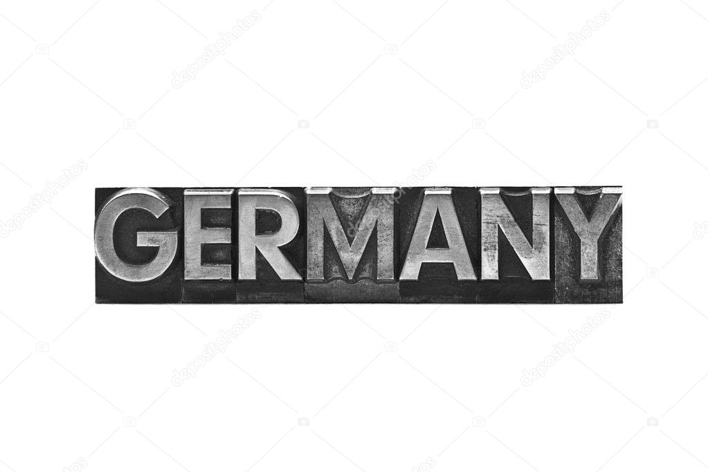 Lead letter word Germany