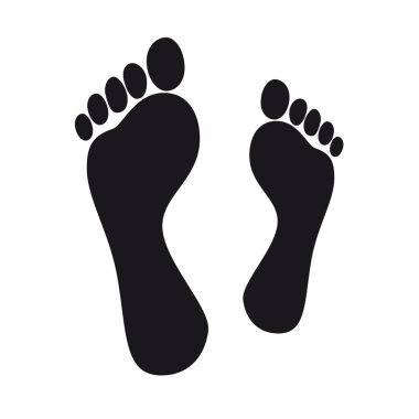 sniff foot footprint footprints tracing kindergarten barefoot off track