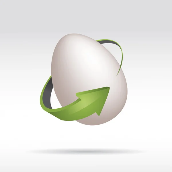 Velikonoční vajíčko skořápka farma potravin dekorace velikonoční vajíčko velikonoční vajíčko kuřecí kvalitní třídy čas ptačí vejce — Stockový vektor