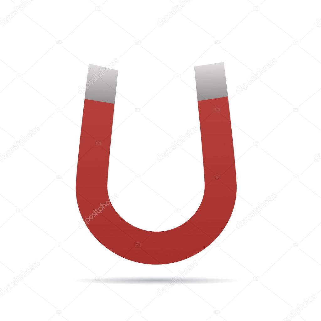 3D Vector magnet Stock Vector Image by ©rclassenlayouts #8737863