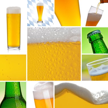 Beer alcohol Collage clipart