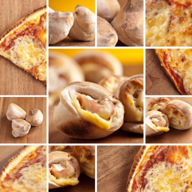 Pizza lokanta kolaj