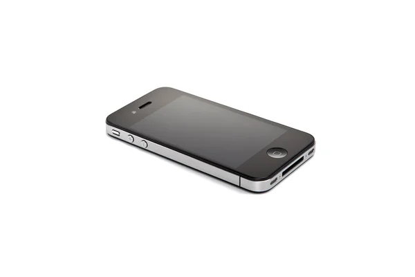 Apple iphone 4s na bílém pozadí — Stock fotografie