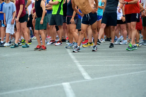 Runners Starting Line — Stock Photo, Image