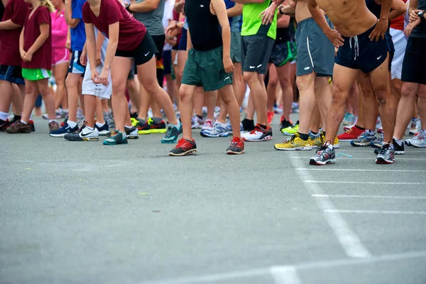 Runners Starting Line — Stock Photo, Image