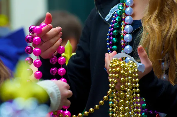 Mardi Gras Beads — Stock Photo, Image