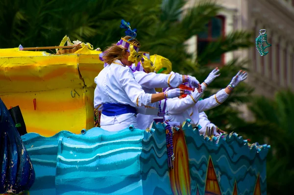Desfile del Mardi Gras — Foto de Stock