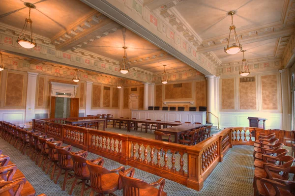 Sali sądowej — Zdjęcie stockowe