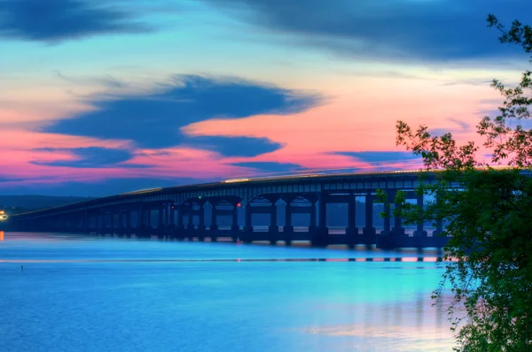 Jembatan Sungai Arkansas — Stok Foto