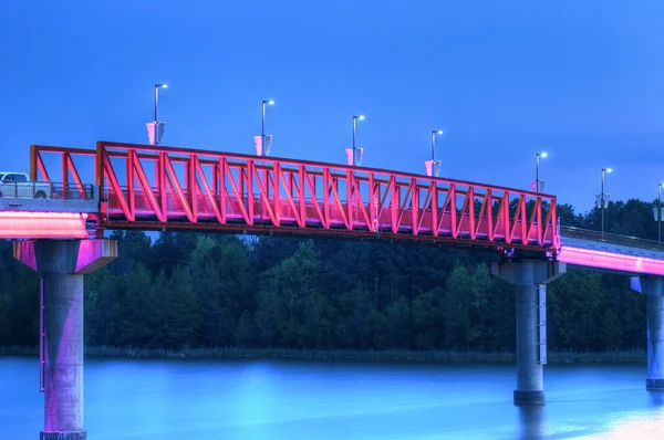 Gyalogos híd — Stock Fotó