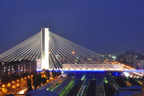 stock image Basarab bridge, Bucharest, Romania