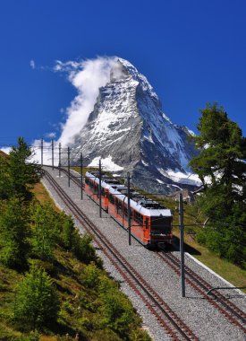 Matterhorn tren ve tren ile