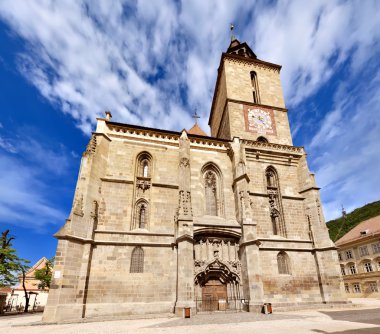 The Black Church in Brasov clipart