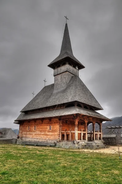 小木制教堂 — 图库照片