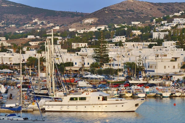 stock image Port on the island of Paros