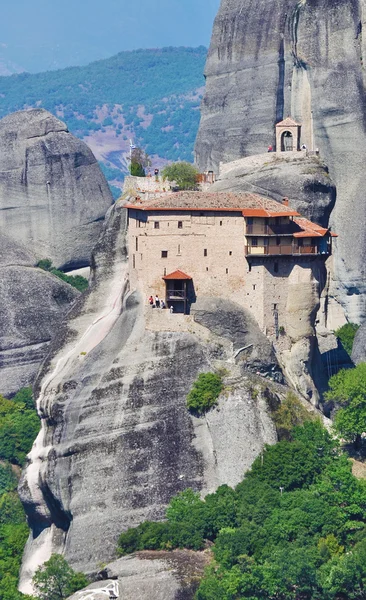 Klasztor agios nicolaos, Meteory, Grecja — Zdjęcie stockowe