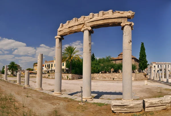 Římské agory, Athény, Řecko — Stock fotografie
