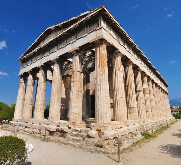 Искушение Гефеста, Афины, Греция — стоковое фото