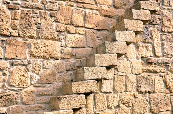 Stairs in Stone Wall — Stock Photo, Image