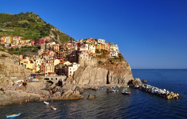 Manarola bakın üzerine