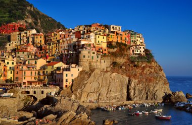 Manarola landscape clipart