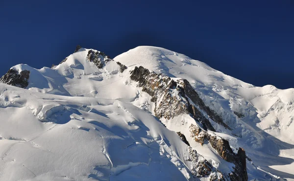 Pohled masivu Mont blanc — Stock fotografie