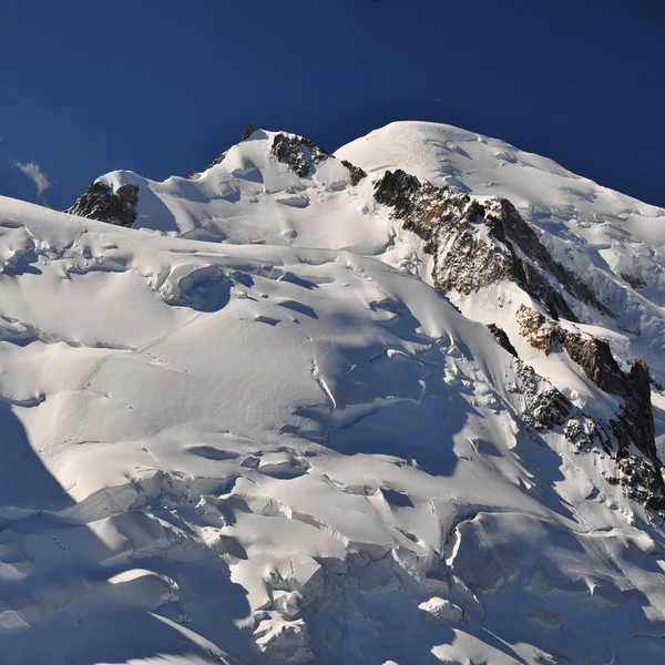 Mont Blanc Massif panoramatický pohled — Stock fotografie