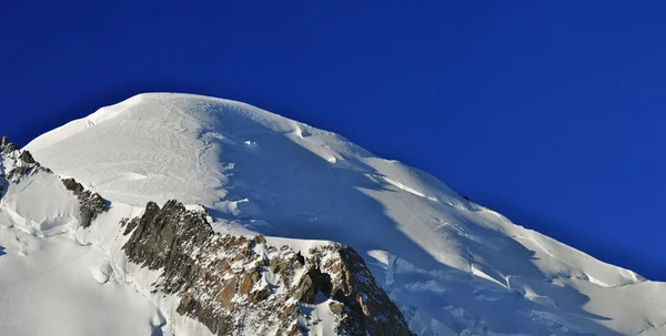 Mont blanc Zirvesi Panorama görünüm — Stok fotoğraf