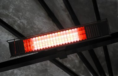 Infrared heater clipart