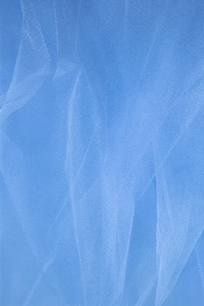 Fond bleu avec un satin bleu — Photo