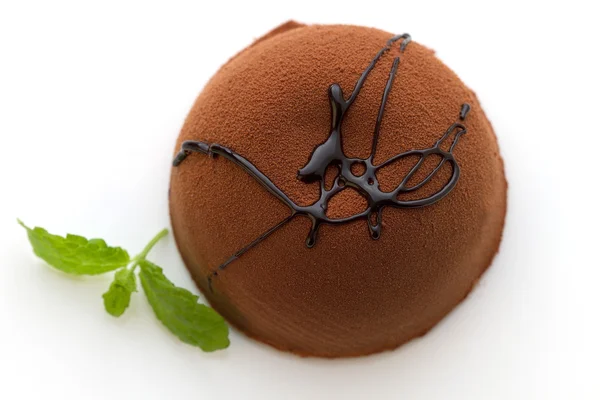Chocolate Cake and Truffle — Stock Photo, Image