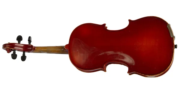 Alte Geige isoliert auf weiß — Stockfoto