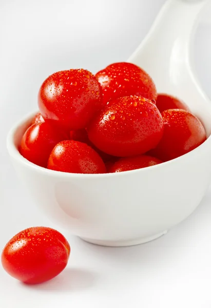 stock image The tomatoes on white background