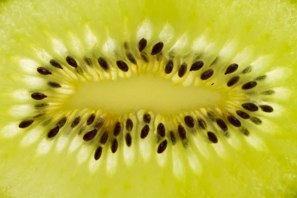 stock image Macro of fresh kiwi fruit