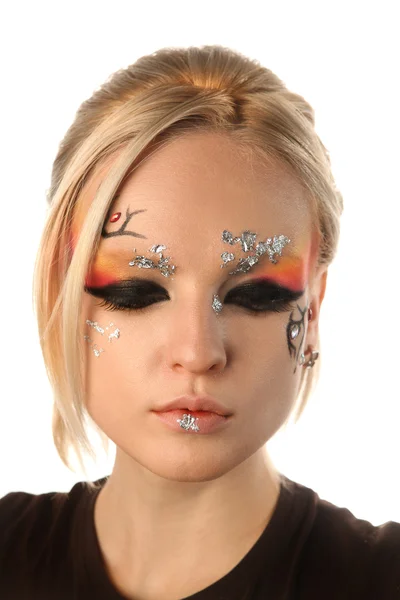 Fantasy make-up — Stock Photo, Image