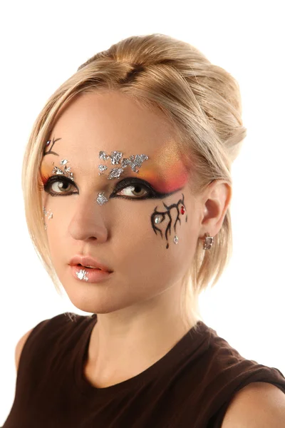 Fantasy make-up — Stock Photo, Image