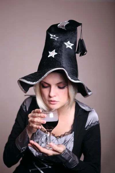 stock image Witch with a potion