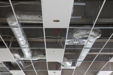 Ceiling construction clipart